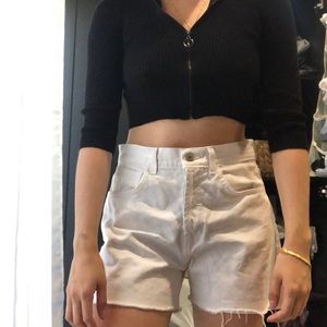 Long sleeve black top